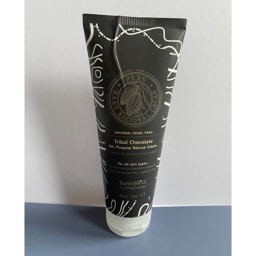 Tweak'd by Nature TRIBAL CHOCOLATE All-Purpose Rescue Cream 3oz Sealed Peru
